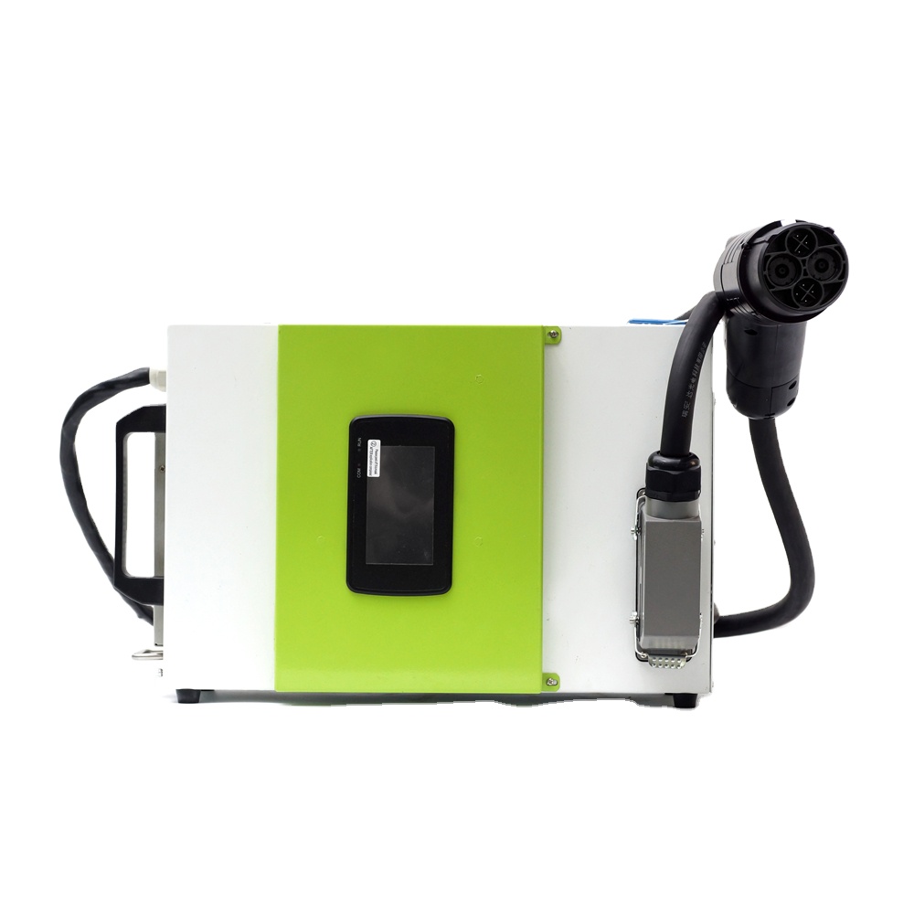 Portable Dc Fast Charger 20Kw Ccs2 - Estação de Carregamento Portátil para Veículos