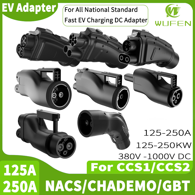 Gb/T To Ccs2 200A Fast Charging Adapter - Wufen para todos os adaptadores de
