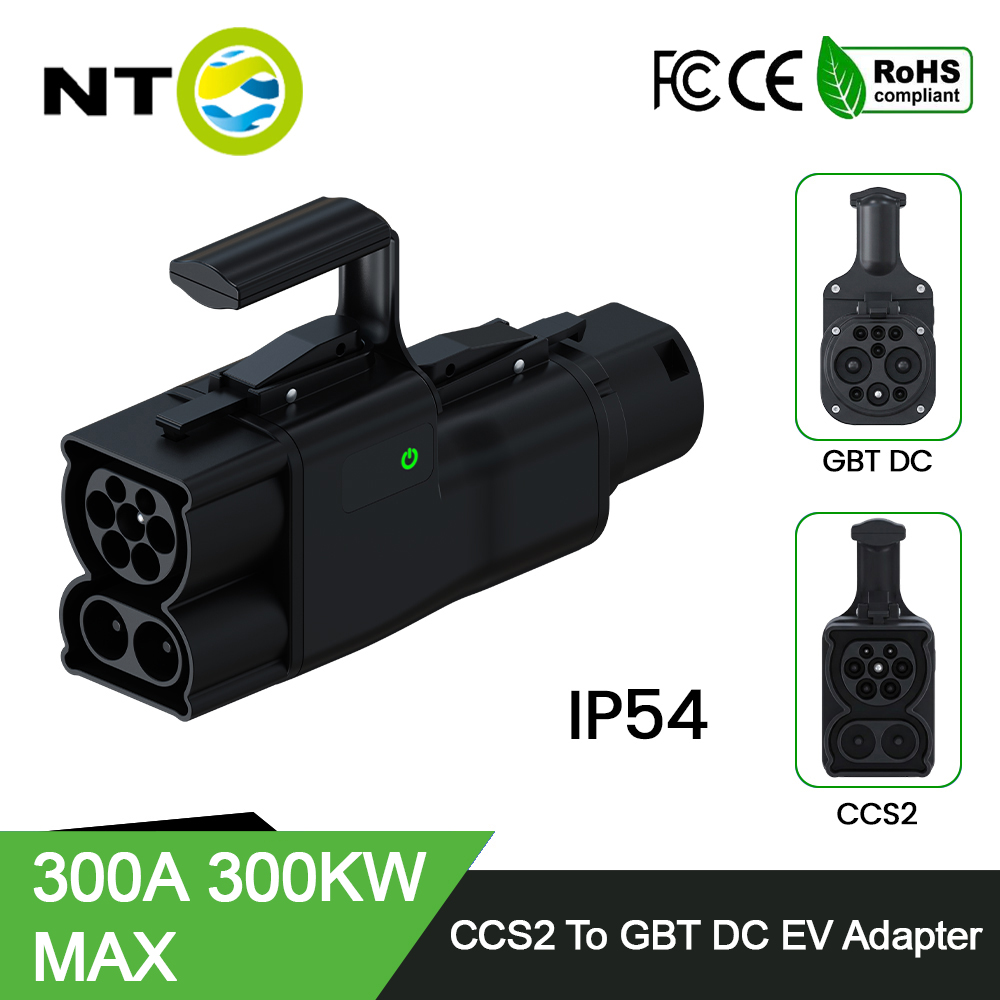 Gb/T To Ccs2 200A Fast Charging Adapter - NTO-CCS2 to GB/T Adaptador EV, EVSE