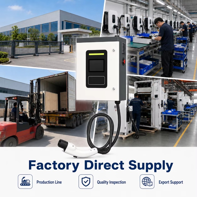 Dc Fast Charger 30Kw Wallbox Commercial - Carregador Rápido DC CCS2 de 30kW