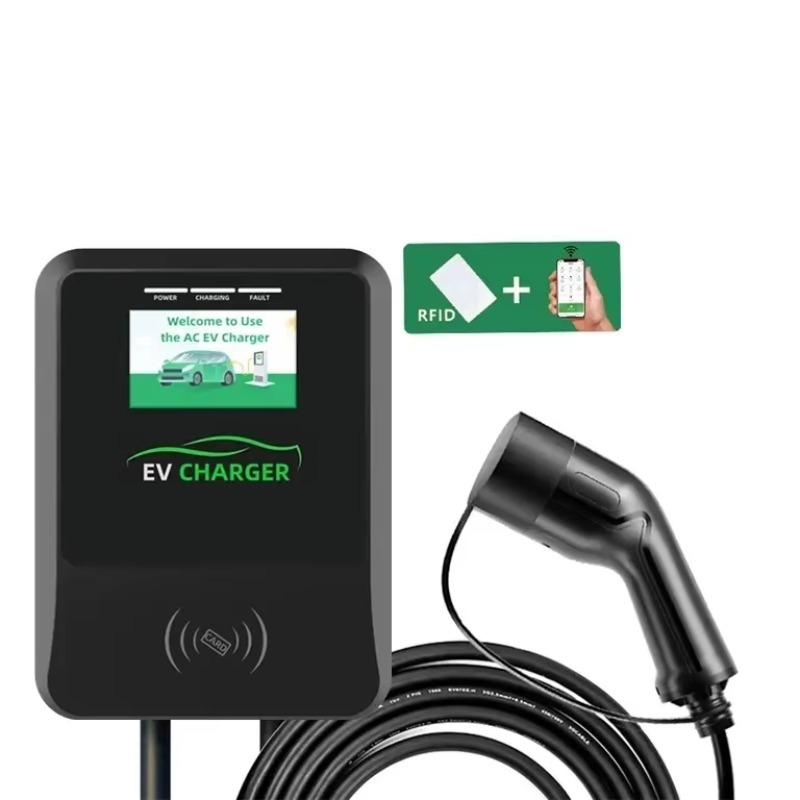 22Kw Wallbox Type 2 Ocpp Rfid - Estação de Carregamento de Veículos Elétricos