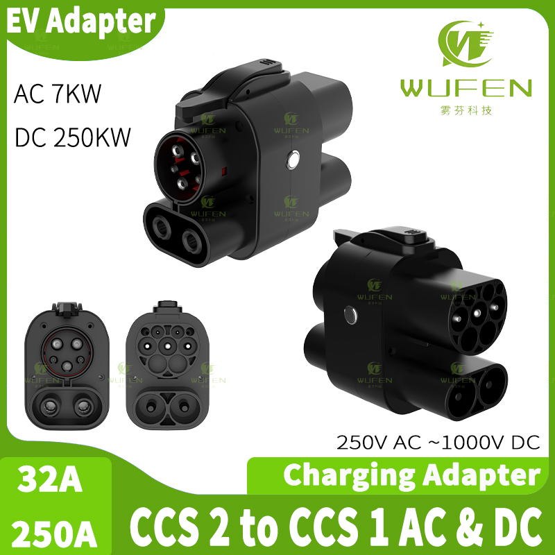 WUFEN Adaptador de carregament - Ccs2 To Ccs1 Fast Charge Adapter 250Kw avaliação e preço