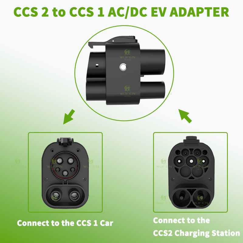 WUFEN Adaptador de carregament - Ccs2 To Ccs1 Fast Charge Adapter 250Kw avaliação e preço