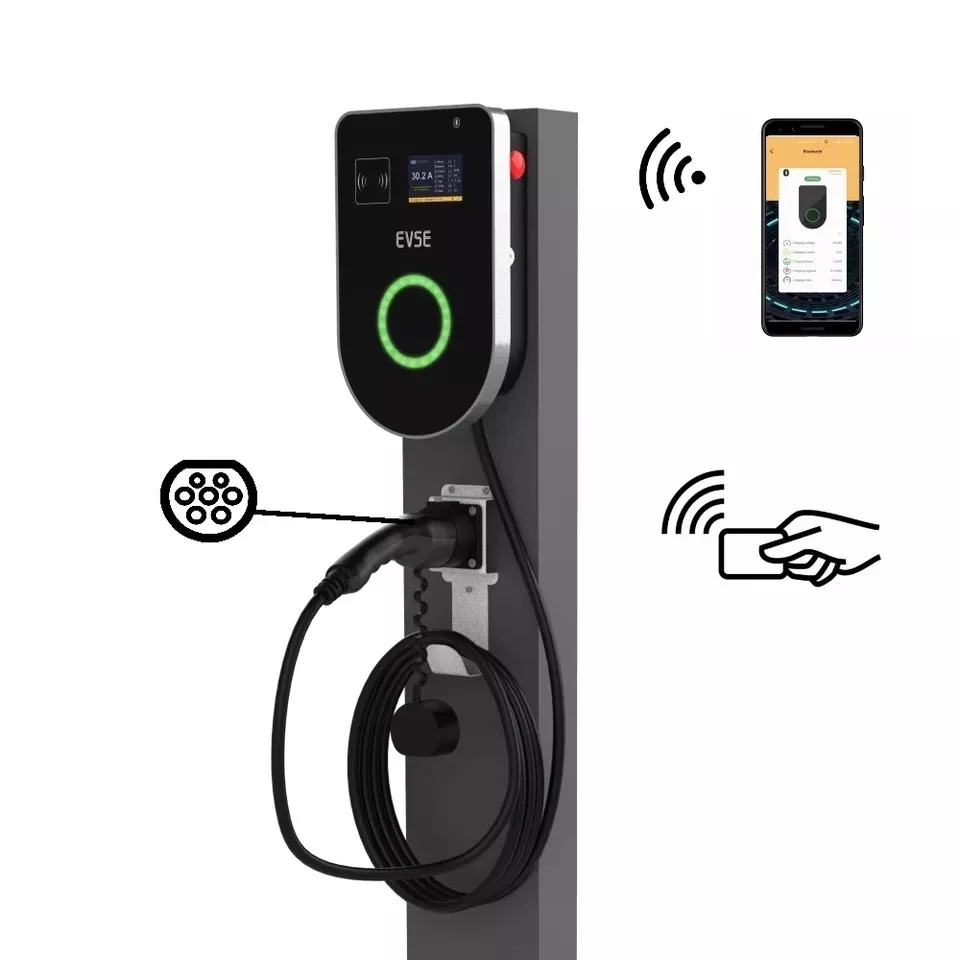 Carregador EV OCPP Tipo 2 Cabo - 22Kw Wallbox Type 2 Ocpp Rfid avaliação e preço