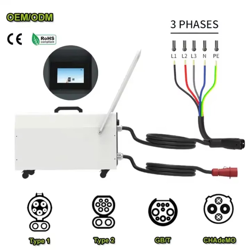 Pilha de Carregamento Portátil - Portable Dc Fast Charger 20Kw Ccs2 avaliação e preço