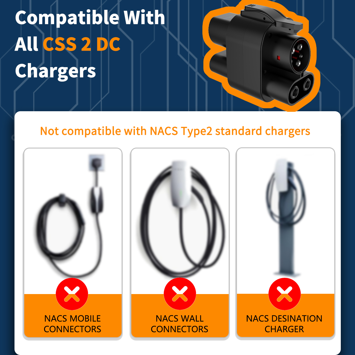 Wufen ccs2 para ccs1 adaptador - Ccs2 To Ccs1 Fast Charge Adapter 250Kw avaliação e preço