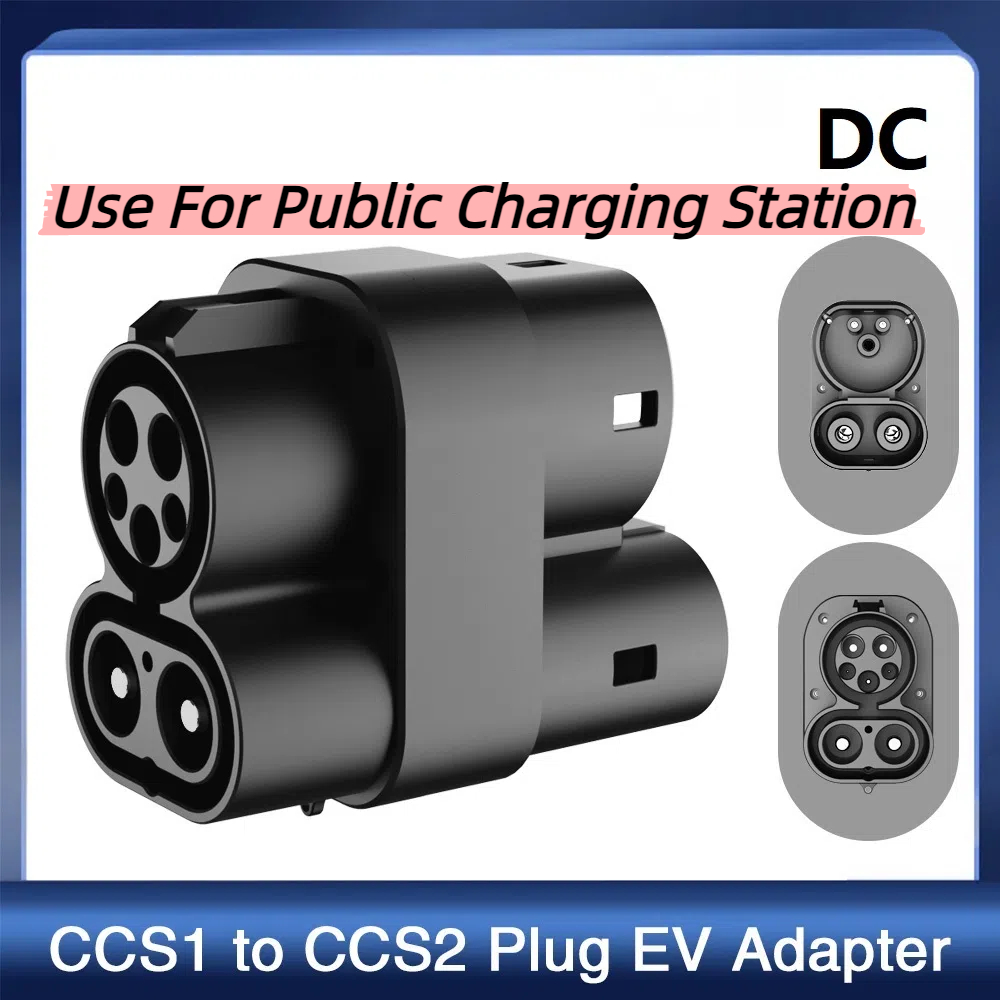 Kolanky CCS1 para CCS2 EV DC 1 - Ccs2 To Ccs1 Fast Charge Adapter 250Kw avaliação e preço