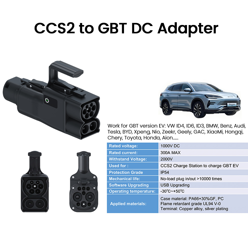 NTO-CCS2 to GB/T Adaptador EV, - Gb/T To Ccs2 200A Fast Charging Adapter avaliação e preço