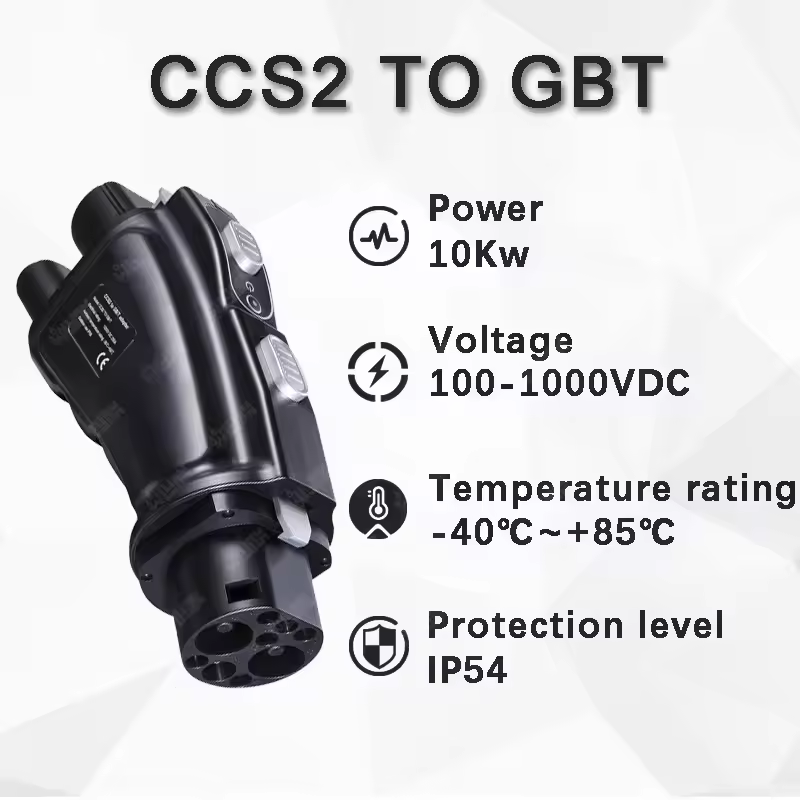 Adaptador DC CCS2 para GB/T Co - Gb/T To Ccs2 200A Fast Charging Adapter avaliação e preço