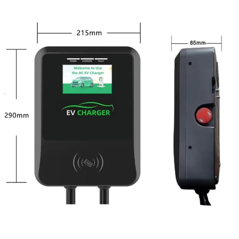 Estação de Carregamento de Veí - 22Kw Wallbox Type 2 Ocpp Rfid avaliação e preço