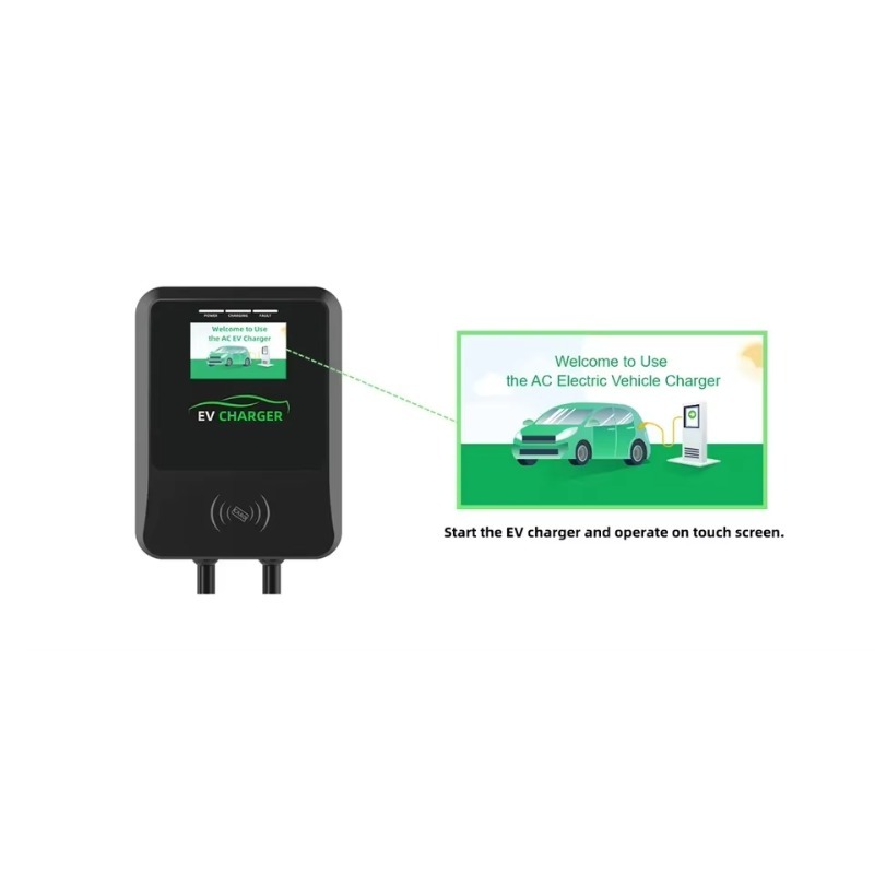 Estação de Carregamento de Veí - 22Kw Wallbox Type 2 Ocpp Rfid avaliação e preço