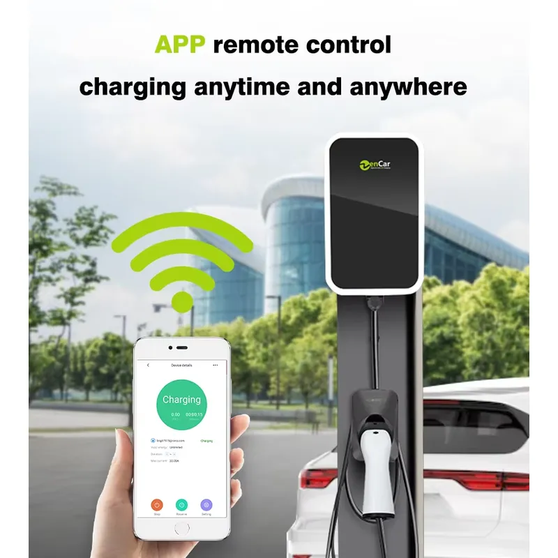 Carregador EV de 22kW Tipo 2 W - 22Kw Wallbox Type 2 Ocpp Rfid avaliação e preço